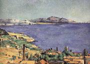 Paul Cezanne Gulf of Marseille 2 oil painting on canvas